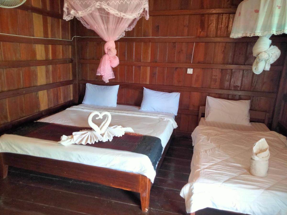 Riverside Bungalow Don Det Ngoại thất bức ảnh