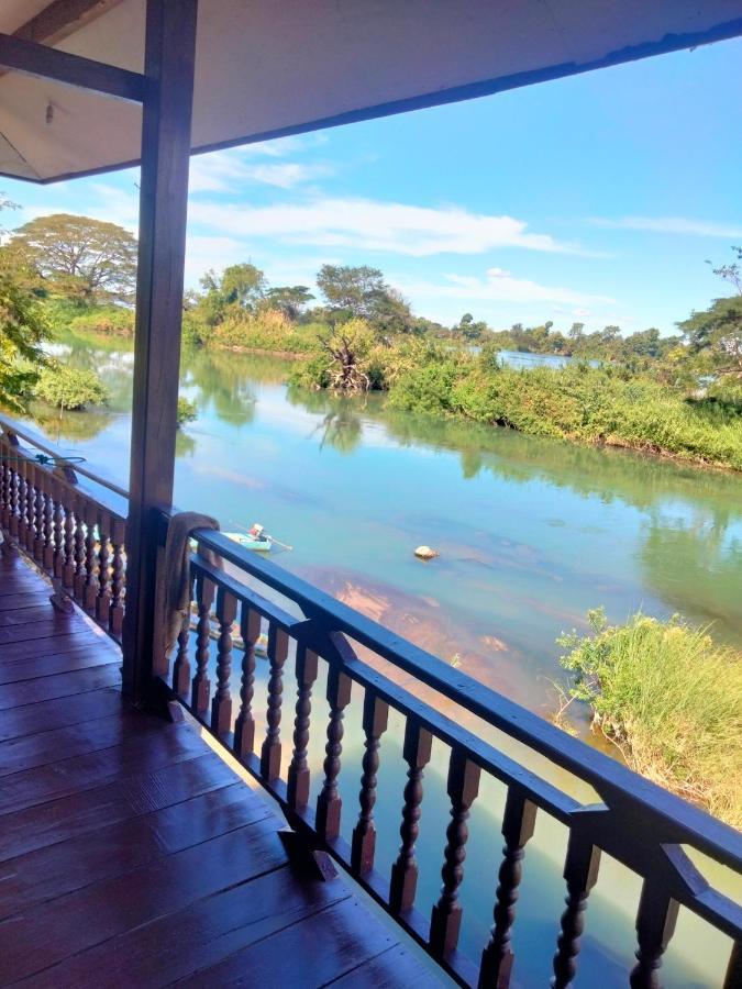 Riverside Bungalow Don Det Ngoại thất bức ảnh