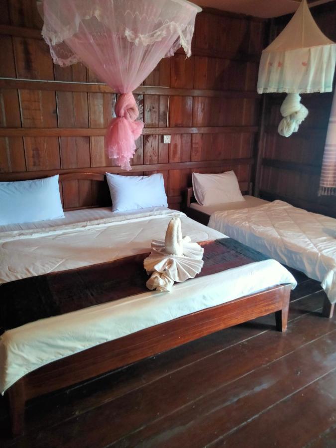 Riverside Bungalow Don Det Ngoại thất bức ảnh