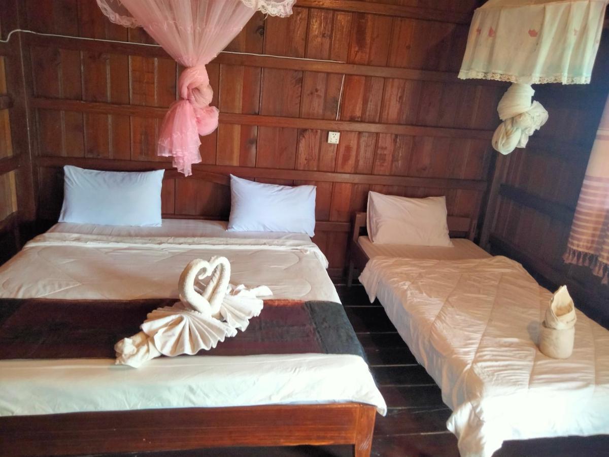 Riverside Bungalow Don Det Ngoại thất bức ảnh