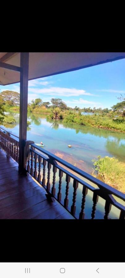 Riverside Bungalow Don Det Ngoại thất bức ảnh