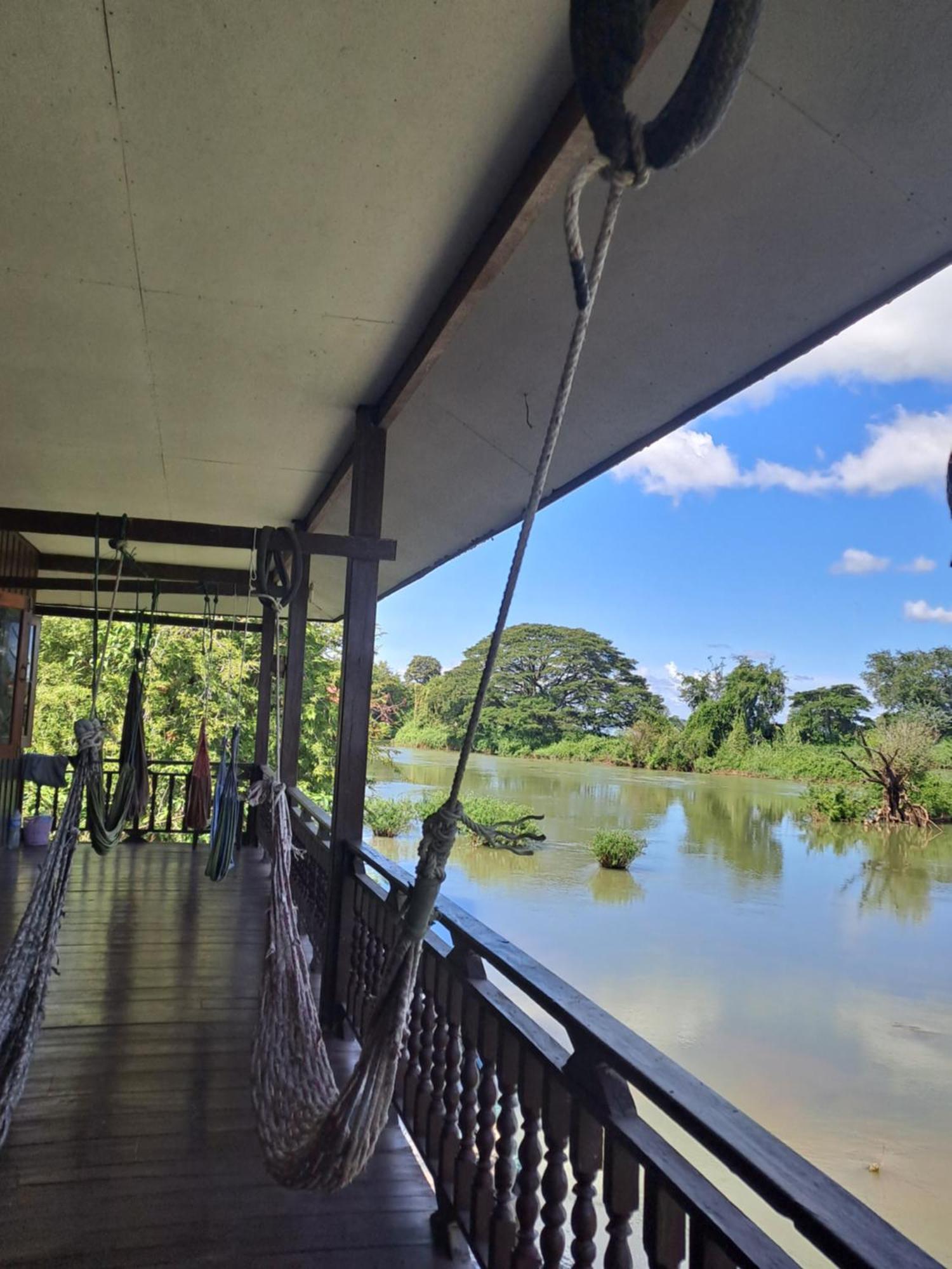 Riverside Bungalow Don Det Ngoại thất bức ảnh